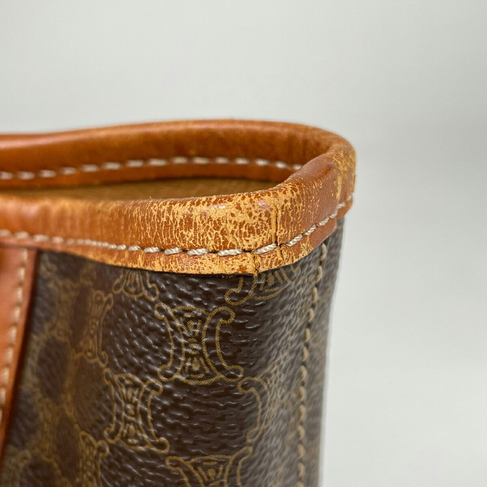 Celine Macadam Pattern Canvas Bucket Tote Shoulde… - image 5